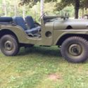 1954 Willys m38a1 military radio jeep