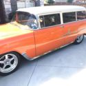 1955 Bel Air wagon Ls1 9inch rear end disk brakes resto mod sharp interior