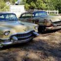 1955 Cadillac Coupe Deville 2 cars