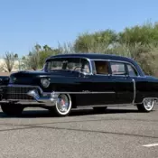 1955 Cadillac Fleetwood Series 75 Limousine  80362 Miles Black Seven-Passenger L