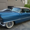 1955 CADILLAC SERIES 62 CONVERTIBLE FULLY RESTORED 55 caddy BLUE ROSE PARADE CAR