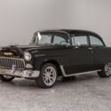 1955 Chevrolet 150 Series Resto-Mod 90415 Miles Black Sedan 350ci 5-Spd Manual