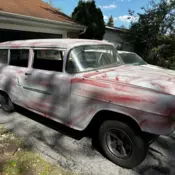 1955 Chevrolet 150 Wagon Green