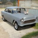 1955 CHEVROLET 2 DR POST GASSER-  TWO LANE BLACK TOP REPLICA. BIG BLOCK 4 SPEED