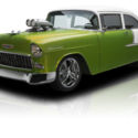 1955 Chevrolet 210  1368 Miles Green Sedan 540 V8 3 Speed Automatic
