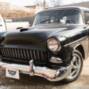 1955 Chevrolet 210  355 V8 6 Speed Manual Coupe Tuxedo Black