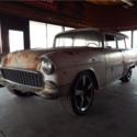 1955 Chevrolet 210 Handy Man Wagon  21,854 Miles  2 Door 350 Manual