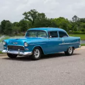 1955 Chevrolet 210 L98 TPI V8, Classic Looks with Modern Drivability Blue