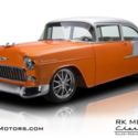 1955 Chevrolet 210  Pearl Orange Sedan 502 V8 5 Speed Manual