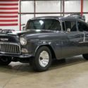 1955 Chevrolet 210 Post 47984 Miles Grey Coupe 348ci V8 4-Speed Manual