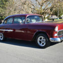 1955 CHEVROLET 210 SEDAN FRAME-OFF RESTO, A/C, PWR DISC, 327 C.I., AUTO, video