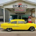 1955 Chevrolet 210 Sedan Yellow RWD Manual