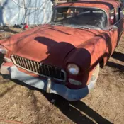 1955 Chevrolet 210 White