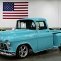 1955 Chevrolet 3100  2827 Miles Teal Pickup Truck 350ci V8 Automatic