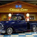 1955 Chevrolet 3100 Big Window Stepside Pickup – Mystic Blue Metallic
