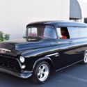 1955 Chevrolet 3100 Panel Truck V8 Auto PS Air 0 Black Panel Truck 400C.I. Autom