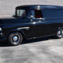1955 Chevrolet 3100 Panel Truck V8 Auto PS Air 0 Black Panel Truck 400CI Automat