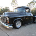 1955 Chevrolet 3100 Pick-up. Shortbed. Big Rear Window. Daytona Thurkey Run.