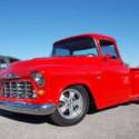 1955 Chevrolet 3100 Shortbed Pro Touring Pickup Truck, LS1, Automatic 4sp