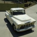 1955 CHEVROLET 3100 SHORTBED STEPSIDE PICKUP WITH THE SUPER RARE BIG BACK WINDOW
