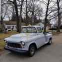 1955 Chevrolet 3200 Series Pickup Grey RWD Manual