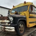 1955 CHEVROLET 4100 SHORT SCHOOL BUS, HOT ROD PROJECT GREAT BONES SOLID, KOOOL!!