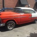 1955 Chevrolet Bel air 2 door hard top , rat,rod, hot rod,patina, 56,57