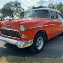 1955 Chevrolet Bel Air 2D Post 0 Gypsy Red Sedan 383 Stroker Muncie 4-Speed