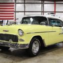 1955 Chevrolet Bel Air  62631 Miles Harvest Gold/ India Ivory Coupe 265ci V8 3 S