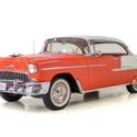 1955 Chevrolet Bel Air  89337 Miles Gypsy Red/ White Hardtop 327 ci 3-Spd Auto
