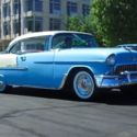 1955 Chevrolet Bel Air Blue & Ivory, V8 Auto Power Steering Power Brakes, Coupe