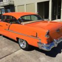 1955 Chevrolet Bel Air Coupe Orange RWD Automatic hardtop coupe