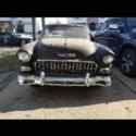 1955 Chevrolet Bel Air Sedan Black RWD Automatic