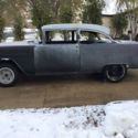 1955 Chevrolet Bel Air Sedan Grey RWD Manual