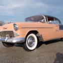 1955 Chevrolet Bel Air SPORT HARDTOP, 79k Actual Mi, 265 V8 Matches, Manual 3 sp