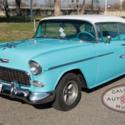 1955 Chevrolet Bel Air Turquoise/White 350 cu. in. V8 Automatic AC