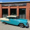 1955 CHEVROLET BEL AIR w/ DUAL QUAD&#039;S 355 V8 AND MUNCIE 4 SPEED! RESTORED! L@@K!