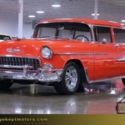 1955 Chevrolet Bel Air Wagon Red Station Wagon Crate SP383ci/435hp V8 1,271 Mile