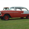1955 CHEVROLET BELAIR 2 DOOR SEDAN W/ &#034;GASSER&#034; STANCE/LOOK-350CI-MUNCIE 4 SPEED