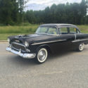 1955 Chevrolet Belair 265 V8 NC car factory black  low reserve stunning car