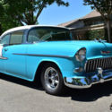 1955 Chevrolet Belair 2DR Hardtop Resto-Mod 400ci V8 Ford 9" 4-whl Power Disc