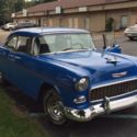 1955 Chevrolet Belair Hardtop  1960&#039;s Hot Rod Originally Shoreline Beige/Red