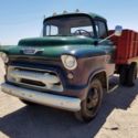 1955 CHEVROLET LCF COE 5400 ORIGINAL FARM WORK SHOP DUMP TRUCK PATINA CAR HAULER