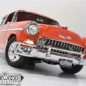 1955 Chevrolet Nomad  40886 Miles Torch Red  350 cubic inch V8 4-speed automatic