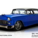 1955 Chevrolet Nomad  Tru Blue Pearl Station Wagon Supercharged LS3 V8 4 Speed A