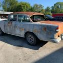 1955 Chevrolet Project Car Chevy Belair 210 150 2 Door Post Two Lane Black Top
