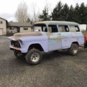 1955 chevrolet suburban 4x4 napco project like apache fleetside pickup truck