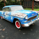 1955 CHEVY 2 DOOR HARDTOP CUSTOM CLASSIC STREET ROD HOT ROD SHOW CAR PROJECT RAT