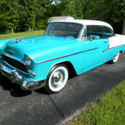 1955 CHEVY 2 DOOR HARDTOP RESTORED CUSTOM CLASSIC HOT ROD STREET ROD  NO RAT