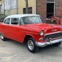 1955 Chevy 2 DR POST $35K SPENT! 650HP 496 AUTO 9&#034; FORD WILWOOD NO RESERVE!!!
